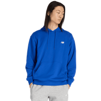 New Balance Terry Herren Kapuzenpullover - Blau - Größe XXL - Baumwoll-Jersey von New Balance
