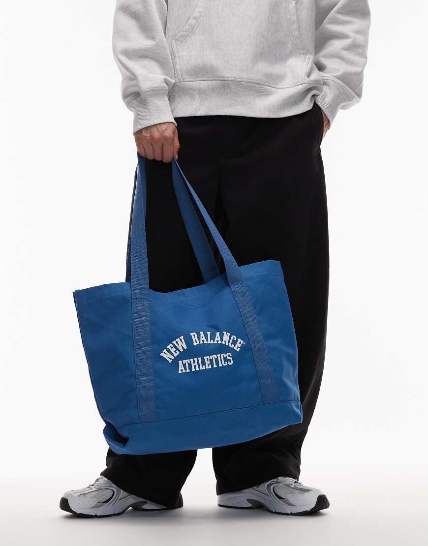 New Balance - Tragetasche aus Canvas in Blau von New Balance