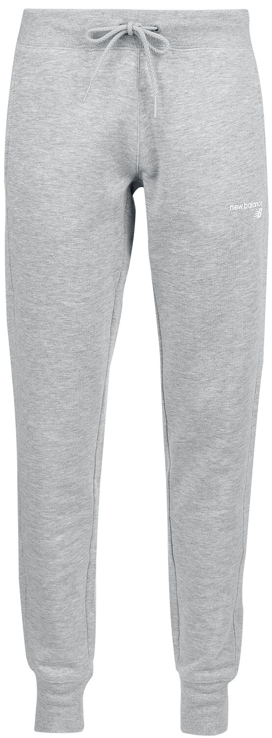 New Balance Trainingshose - NB Classic Core Fleece Pant - XS bis XL - für Damen - Größe M - grau von New Balance