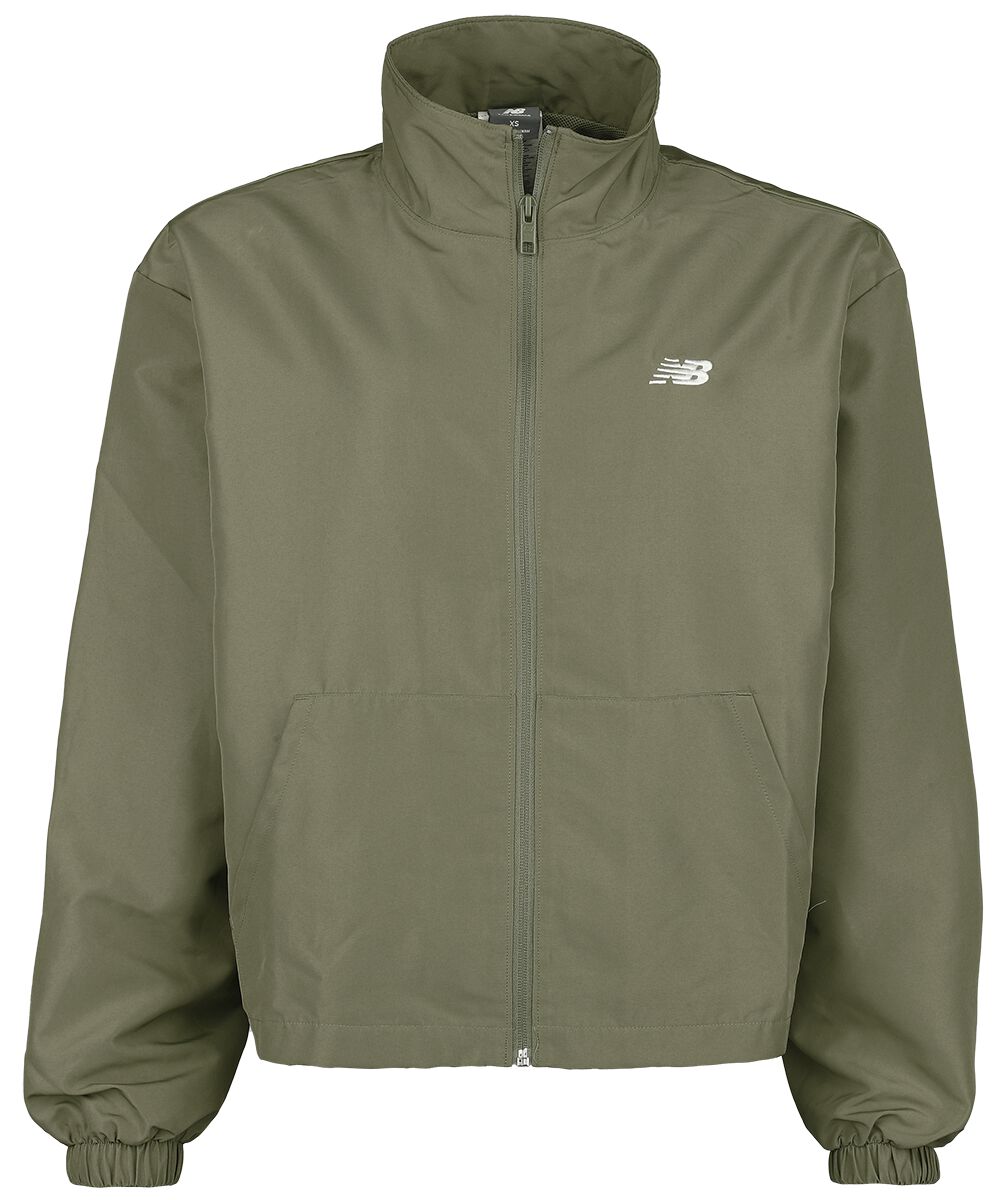 New Balance Trainingsjacke - Woven Jacket - XS - für Damen - Größe XS - grün von New Balance