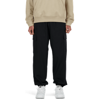 New Balance Twill Cargo Jogger Herren Hosen - Schwarz - Größe XXL - Baumwoll-Jersey von New Balance