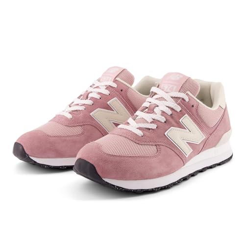 New Balance Unisex-Erwachsene 574 V2 Ganztages-Sneaker, Rosenholz/Leinen, 7 Wide Women/5.5 Men von New Balance