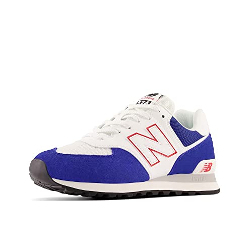 New Balance Unisex-Erwachsene 574 V2 Primary Sneaker, K nigsblau/Wei , 10.5 Wide Women/9 Men von New Balance