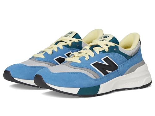 New Balance Unisex-Erwachsene 997r Sneaker, Sea Stone/Deep Ocean/Pergament, 15.5 Women/14 Men New Balance Unisex-Erwachsene 997r Sneaker, Sea Stone/Deep Ocean/Pergament, 15.5 Women/14 Men von New Balance
