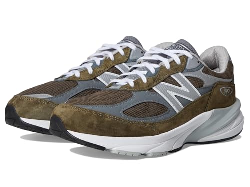 New Balance Unisex-Adult Made in USA 990 V6 Sneaker, Olivfarben / Grau, 9 Wide Women/7.5 Men New Balance Unisex-Adult Made in USA 990 V6 Sneaker, Olivfarben / Grau, 9 Wide Women/7.5 Men von New Balance