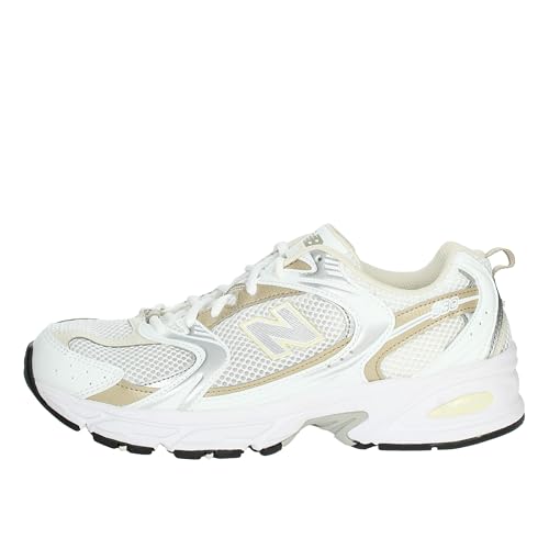 New Balance Unisex-Erwachsene Modern, Weiß / Beige, 6.5 Women/5 Men von New Balance