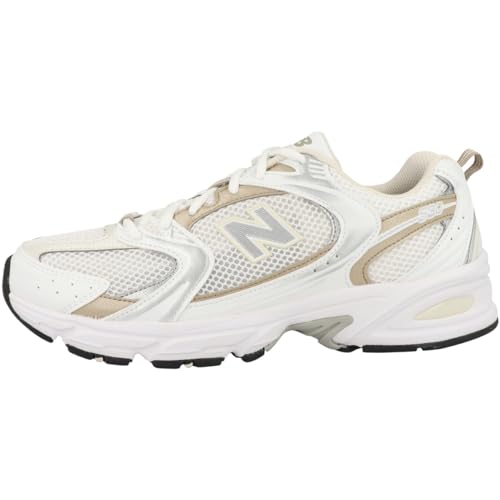 New Balance 530 Unisex Sneaker, Weiß / Beige, 7 Women/5.5 Men von New Balance