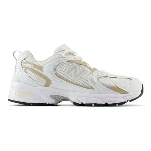 New Balance Herren/Damen Sneakers Oxford, Weiß/Beige, 11.5 Women/10 Men New Balance Herren/Damen Sneakers Oxford, Weiß/Beige, 11.5 Women/10 Men von New Balance