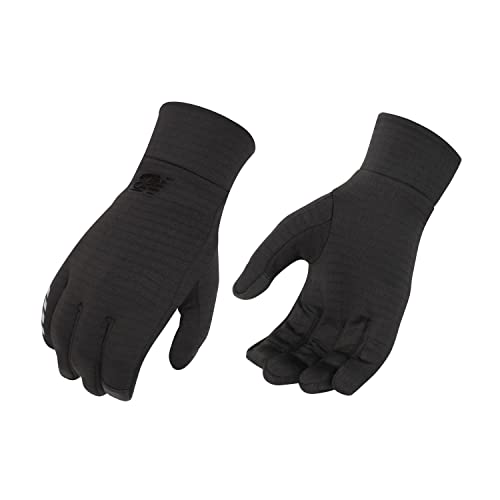 New Balance Unisex-Handschuhe für kaltes Wetter, mittelschwer, Onyx, Fleece, Schwarz, schwarz, Large/X-Large von New Balance