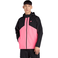 New Balance Utility Woven Jacket Herren Jacken - Schwarz - Größe XS - Poly Jersey von New Balance