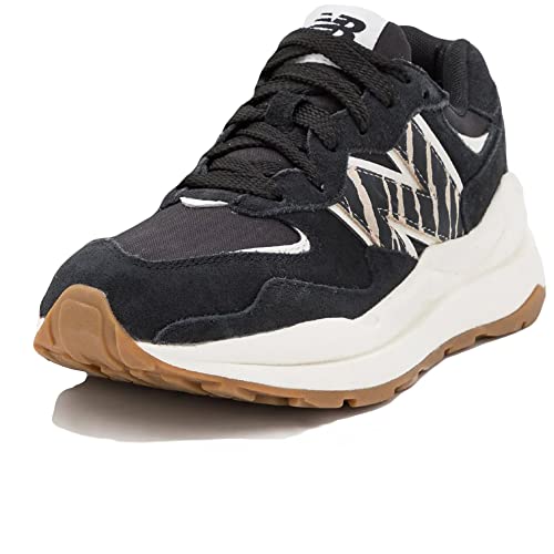 NEW BALANCE Damen 5740 Sneaker, schwarz/weiß, 40 EU von New Balance
