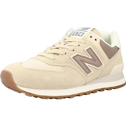 New Balance WL574, beige(beige), Gr. 40½ von New Balance