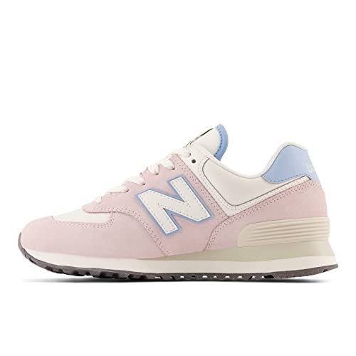 New Balance WL574QC Rosa Bianco Azzurro Rosa Bianco Azzurro/36 1/2 von New Balance