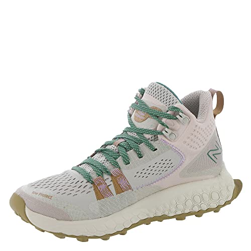 New Balance Damen Fresh Foam X Hierro V1 Mid-Cut Traillaufschuh, Timberwolf/Dusted Clay, 41.5 EU von New Balance