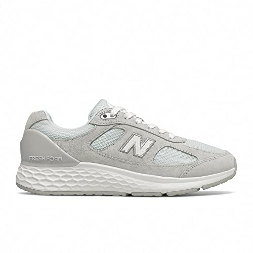 New Balance WW1880S1 Damen Extra Wide Fit Stability Walking Sneaker, grau, weiß, 12.5 US Wide von New Balance