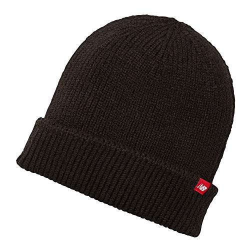 New Balance Watchman's Winter Knit Beanie Black von New Balance