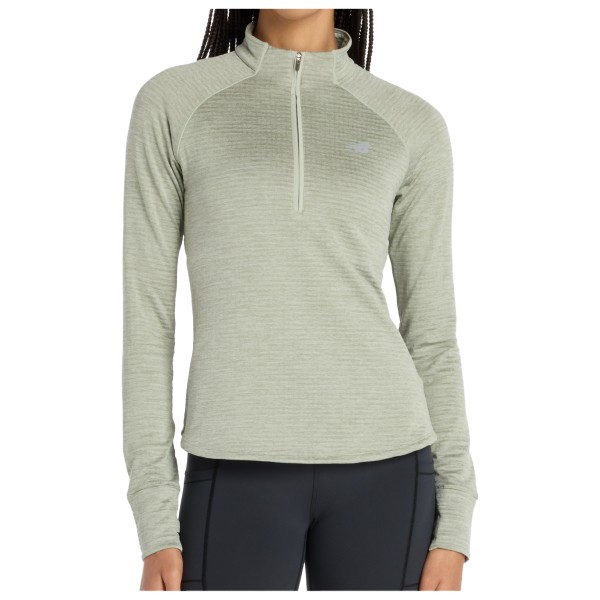 New Balance - Women's Athletics Heat Grid 1/2 Zip - Longsleeve Gr XS grau New Balance - Women's Athletics Heat Grid 1/2 Zip - Longsleeve Gr XS grau von New Balance