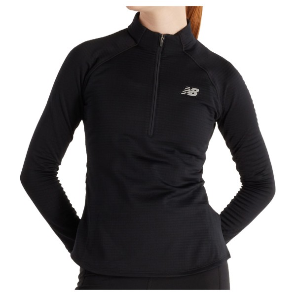 New Balance - Women's Athletics Heat Grid 1/2 Zip - Longsleeve Gr XS schwarz New Balance - Women's Athletics Heat Grid 1/2 Zip - Longsleeve Gr XS schwarz von New Balance