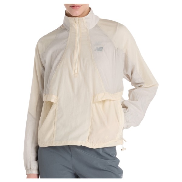 New Balance - Women's Better Run Water Resistant Jacket - Laufjacke Gr XS beige/grau von New Balance