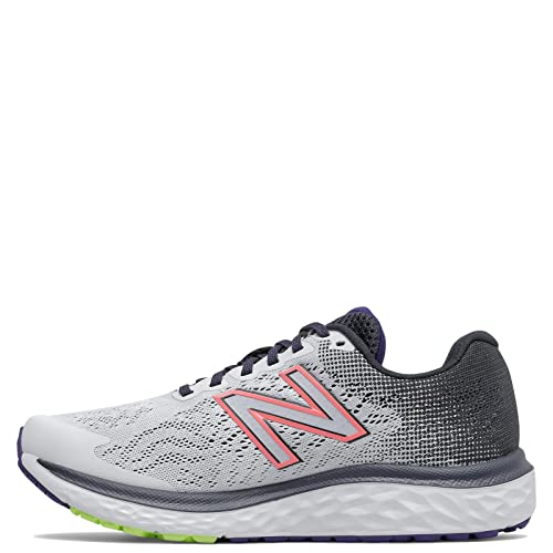 New Balance Women's Fresh Foam 680 V7 Running Shoe, Arctic Fox/Outer Space/Paradise Pink, 6 von New Balance