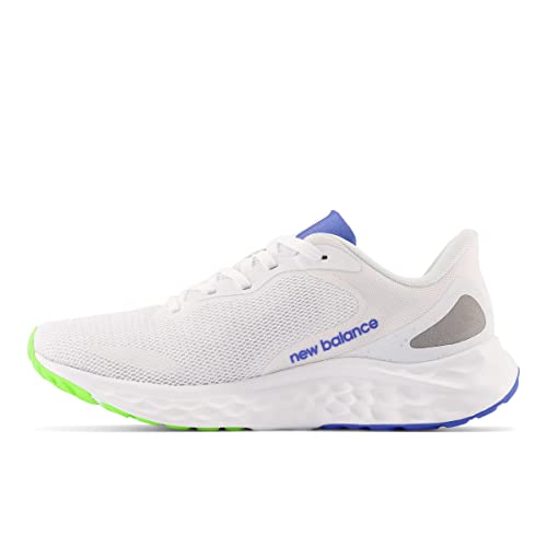 New Balance Women's Fresh Foam Arishi V4 Running Shoe, White/Pixel Green/Bright Lapis, 9.5 von New Balance