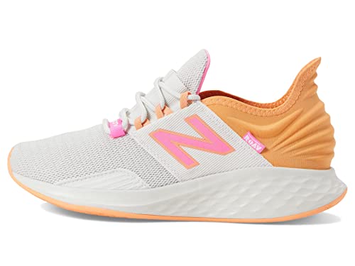 New Balance Women's Fresh Foam Roav V1 Running Shoe, Nimbus Cloud/Peach Glaze/Vibrant Pink, 9.5 von New Balance