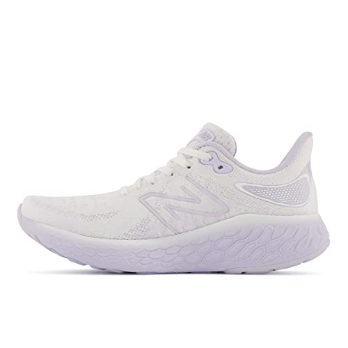 New Balance Women's Fresh Foam X 1080 V12 Running Shoe, White/Libra/Violet Haze, 6.5 von New Balance