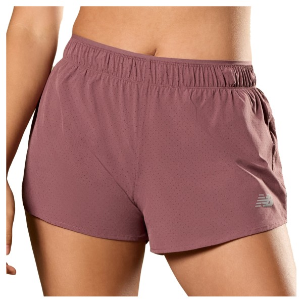 New Balance - Women's Seamless 3'' Short - Laufshorts Gr L;M;XL;XS braun von New Balance