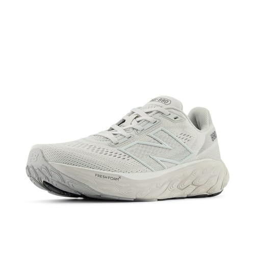 New Balance Women's W880v14 Running Shoe, Grey Matter/Raincloud/Reflection, 9.5 X-Wide von New Balance