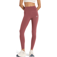 New Balance rise Damen Leggings - Rot - Größe XS - Poly Jersey von New Balance
