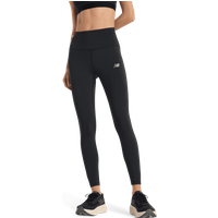 New Balance rise Damen Leggings - Schwarz - Größe S - Poly Jersey von New Balance