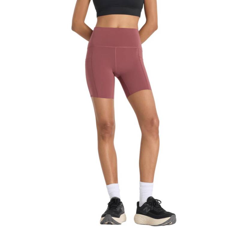 Sleek Pocket High Rise Short 6" L von New Balance