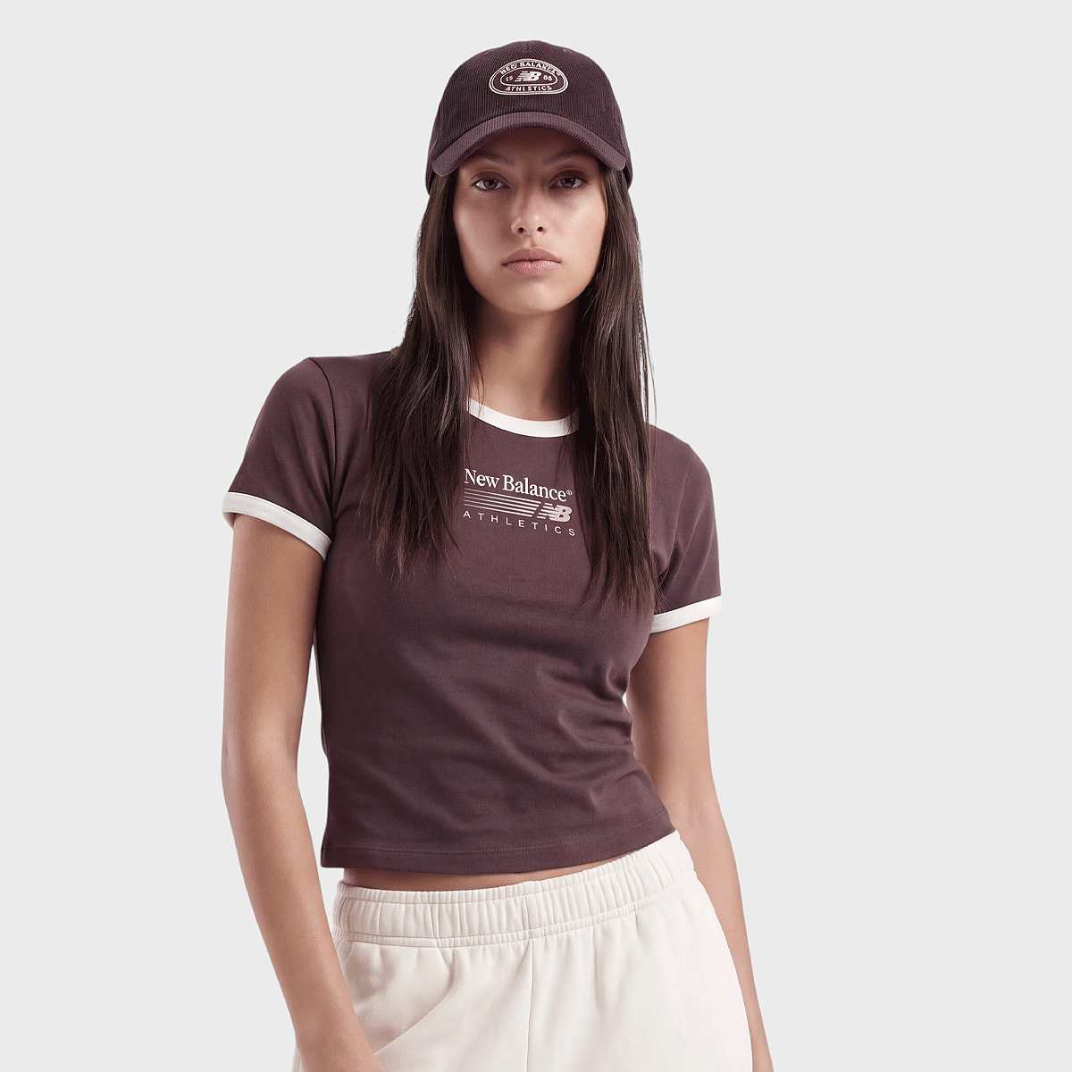 Trackside Ringer T-Shirt von New Balance