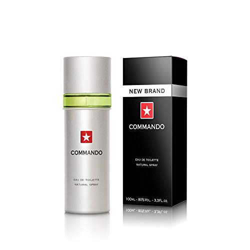 Commando Parfum New Brand 100ml Eau de Toilette Men von New Brand