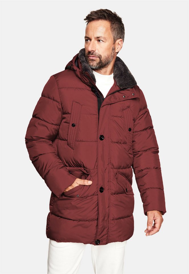 New Canadian Steppjacke mit abnehmbarem Innenkragen von New Canadian