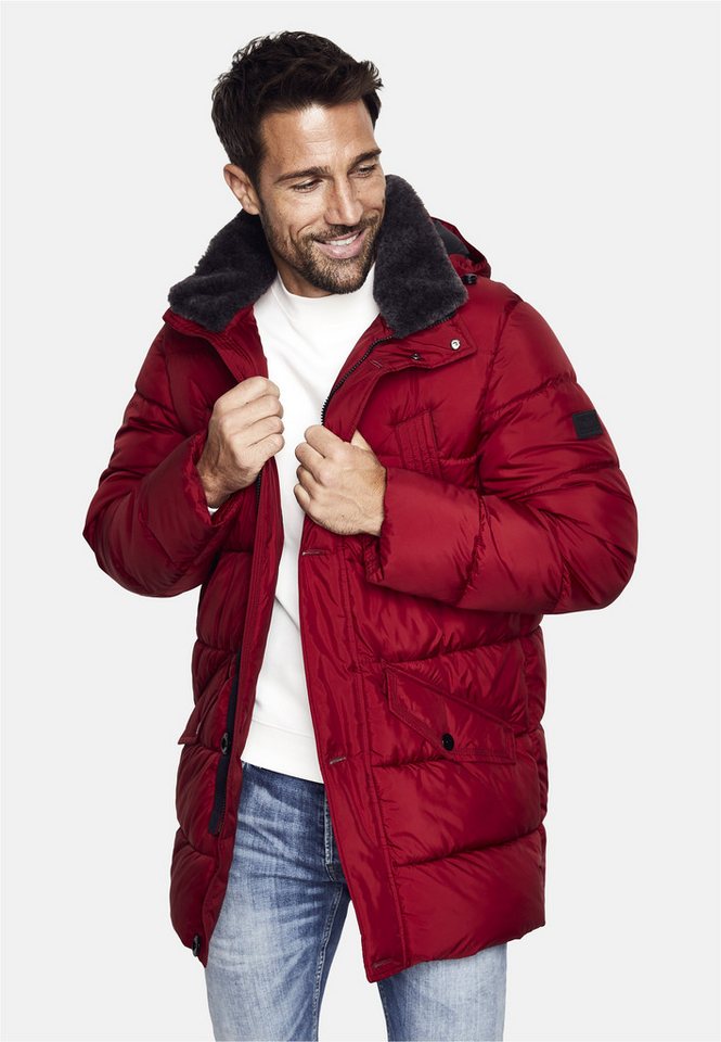 New Canadian Steppjacke mit abnehmbarem Innenkragen von New Canadian