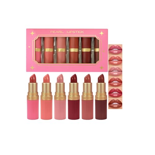 Diamant-Glitzer, matter Lippenstift, 6 Farben, schimmernder Glitzer, Lippenstift für Damen, langlebig, wasserdicht, schimmernd, funkelnde Lippen, Hautfarben, hochglänzendes Lippen-Make-up, Geschenk Diamant-Glitzer, matter Lippenstift, 6 Farben, schimmernder Glitzer, Lippenstift für Damen, langlebig, wasserdicht, schimmernd, funkelnde Lippen, Hautfarben, hochglänzendes Lippen-Make-up, Geschenk von New Cover