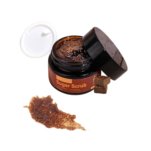 Sugar Lip Scrub für Dunkle Lippen, Natürliches Peeling Lip Lightening Scrub mit Vitamin E Hydrating & Softening, Peeling Behandlung für trockene, rissige, stumpfe Lippen, für Männer und Frauen Sugar Lip Scrub für Dunkle Lippen, Natürliches Peeling Lip Lightening Scrub mit Vitamin E Hydrating & Softening, Peeling Behandlung für trockene, rissige, stumpfe Lippen, für Männer und Frauen von New Cover