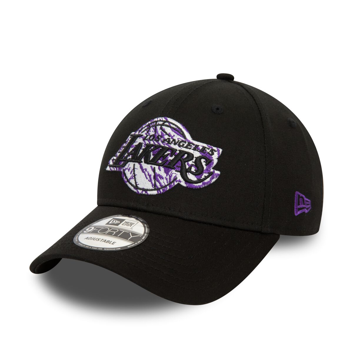 New Era - NBA 9FORTY Los Angeles Lakers Cap schwarz von New Era - NBA