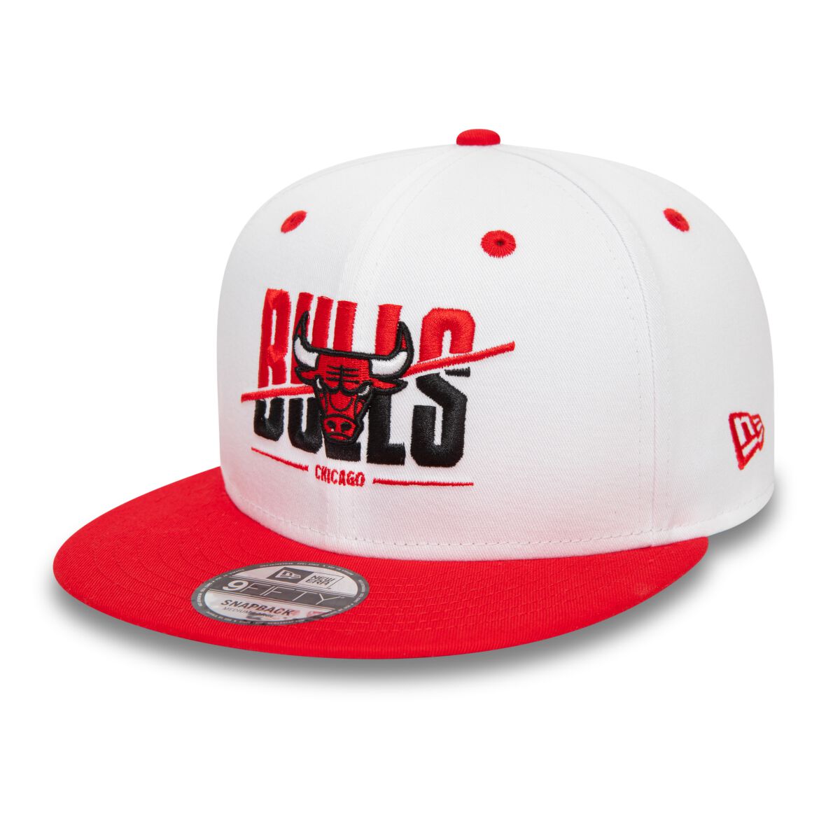 New Era - NBA Cap - White Crown - Chicago Bulls - multicolor von New Era - NBA