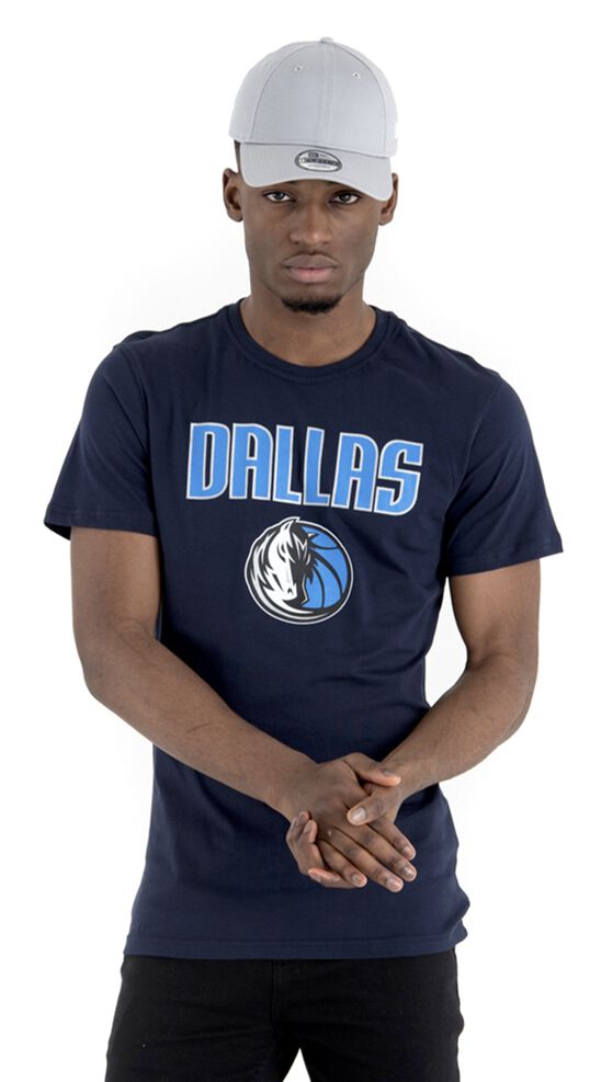 New Era - NBA T-Shirt - Dallas Mavericks - S - für Männer - Größe S - blau von New Era - NBA