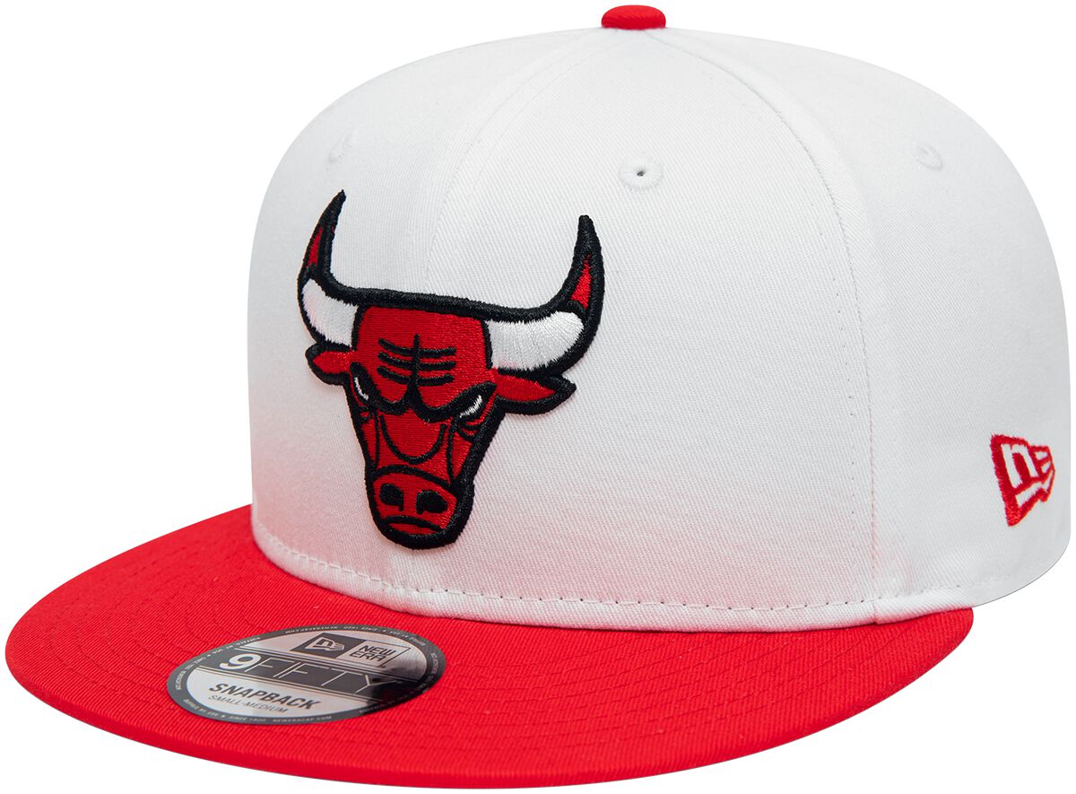 New Era - NBA White Crown Patches 9FIFTY Chicago Bulls Cap multicolor von New Era - NBA