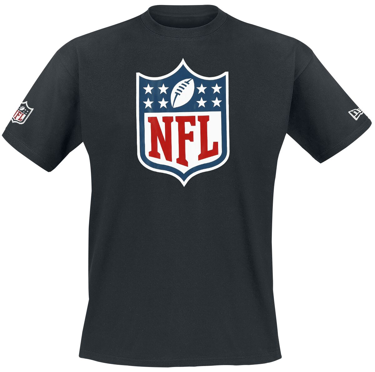 New Era - NFL T-Shirt - Generic Logo - S - für Männer - Größe S - schwarz von New Era - NFL