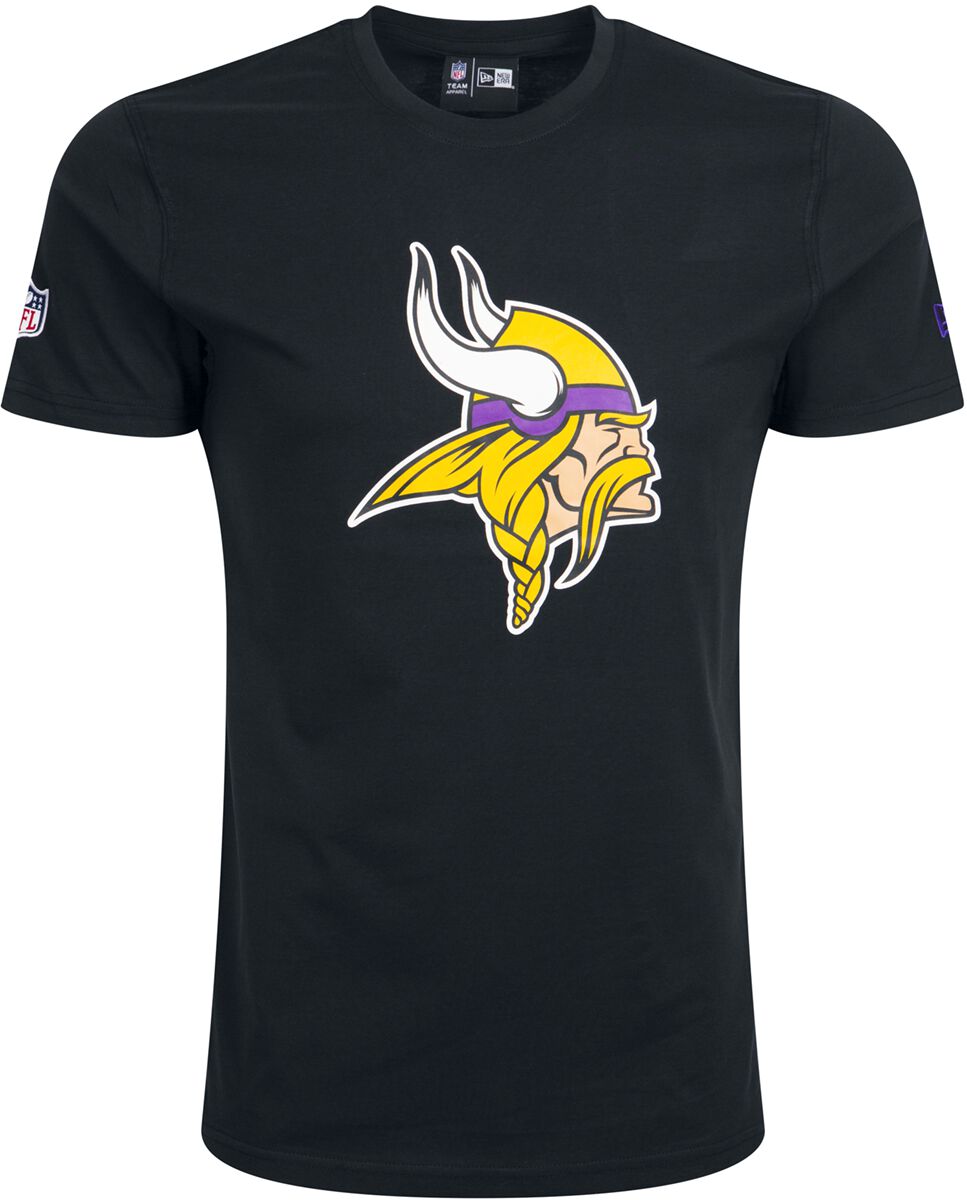 New Era - NFL T-Shirt - Minnesota Vikings - S - für Männer - Größe S - schwarz von New Era - NFL