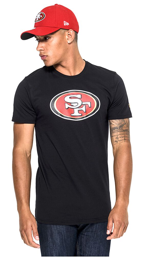 New Era - NFL T-Shirt - San Francisco 49ers - S - für Männer - Größe S - schwarz von New Era - NFL