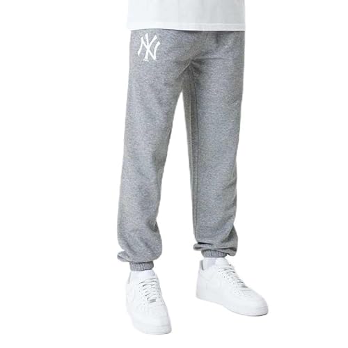 A NEW ERA Herren League Essntls Jogger Neyyan Hgrwhi Jogginghose, Grau (Grey med), L von New Era