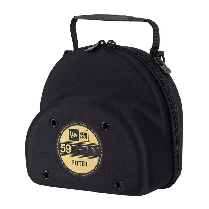 New Era 2 Cap Carrier Tasche Case - STICKER schwarz von New Era