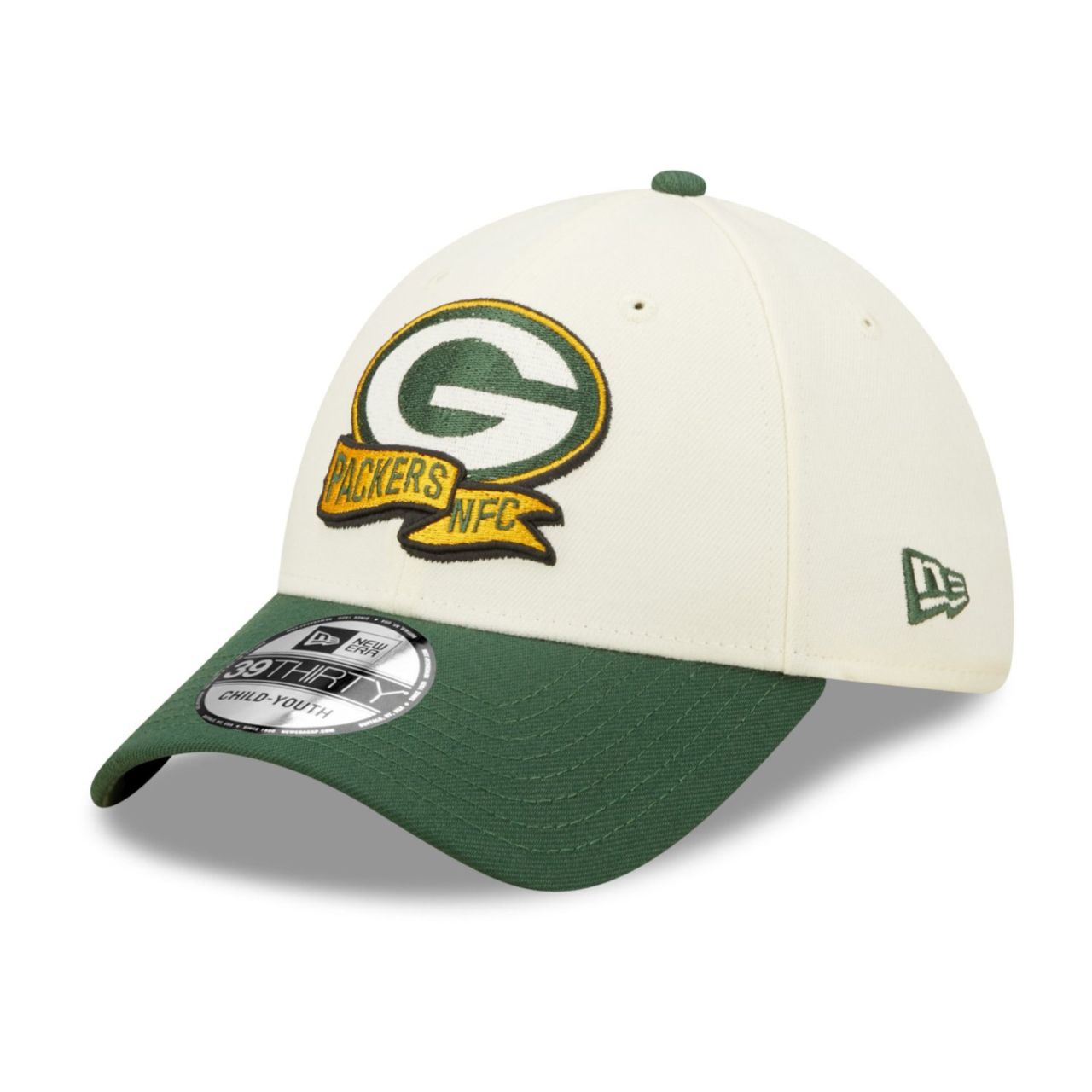 New Era 39Thirty Kinder Cap - SIDELINE Green Bay Packers von New Era