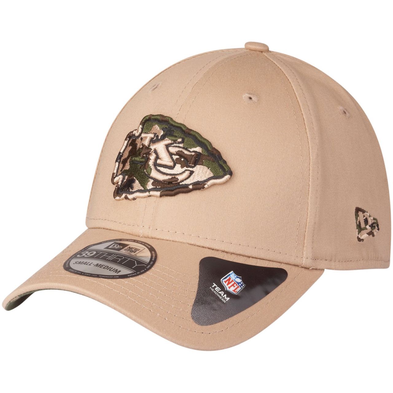 New Era 39Thirty Stretch Cap - CAMO Kansas City Chiefs von New Era