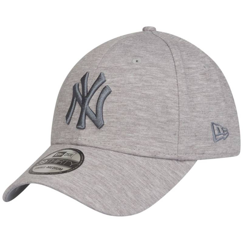New Era 39Thirty Stretch Cap - JERSEY New York Yankees grau von New Era